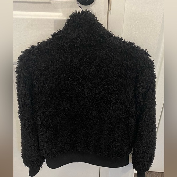 Saks Fifth Avenue - Jack & Rae black teddy bomber S - Picture 3 of 6